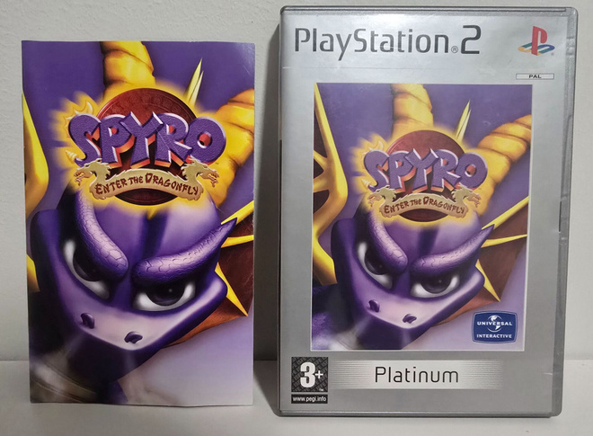 Spyro: Enter The Dragonfly (PS2) (CIB) Platinum