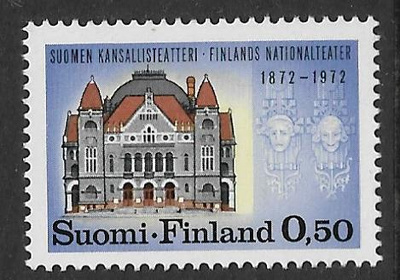 Suomen kansallisteatteri 100v 1972 (LAPE 702) **
