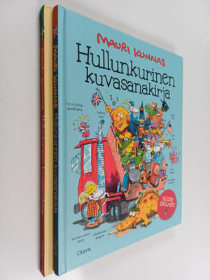 Mauri Kunnas : Hullunkurinen kuvasanakirja : suomi-englan...