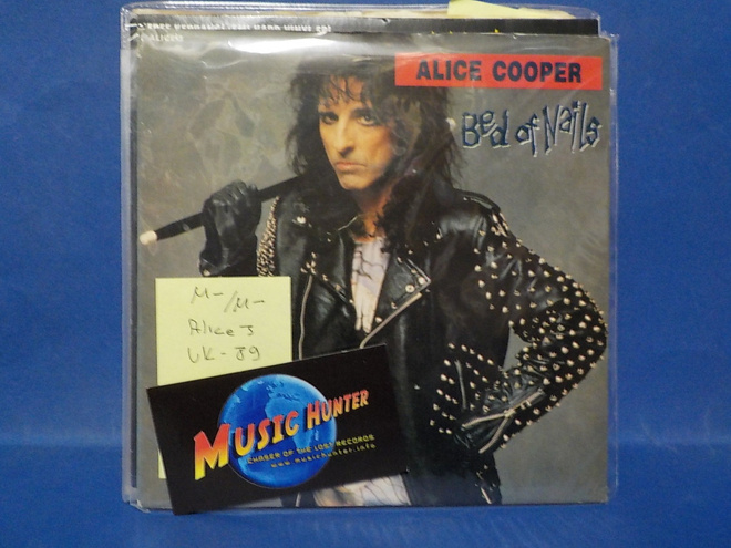 ALICE COOPER - BED OF NAILS M-/M- UK -89 7"