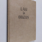 Mikko V. Erich : Laki ja oikeus - pikkukuva 1