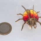 Swarovski 240363 Paradise Bugs Beetle Amazar fire opal mediu - pikkukuva 2
