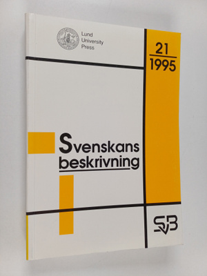 Svenskans beskrivning 21 : förhandlingar vid Tjugoförsta ...