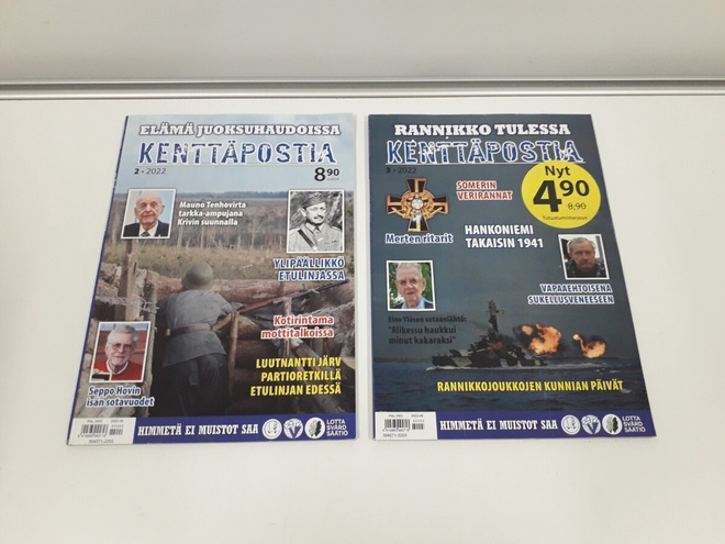Kenttäpostia 2022.02 ja 03 (2x lehti)
