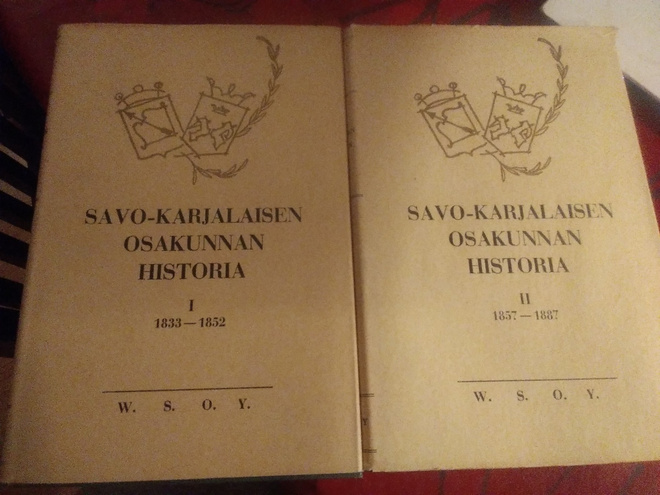 Savo-karjalaisen osakunnan historia I - 2