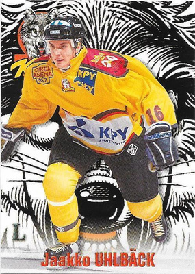 1998-99 CardSet #160 Jaakko Uhlbäck Kalpa