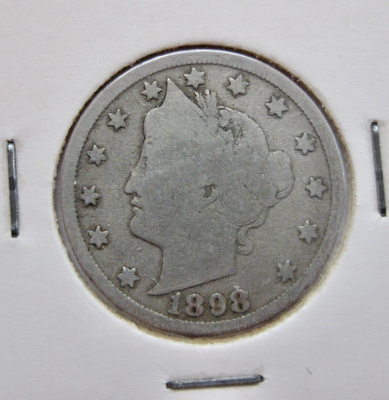 USA 5 cents 1898