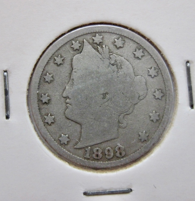 USA 5 cents 1898
