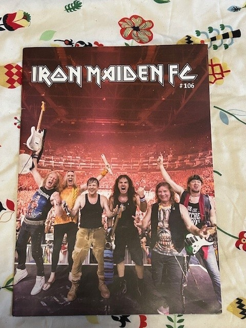 IRON MAIDEN: FUN CLUB MAGAZINE #106