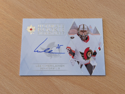 2023-24 Ultimate Leevi Merilainen Rookie Signatures #URS-LM