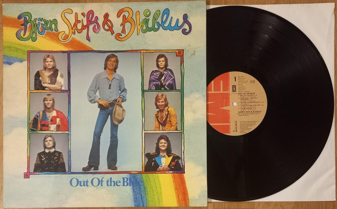 BJÖRN SKIFS & BLÅBLUES: Out Of The Blue  LP