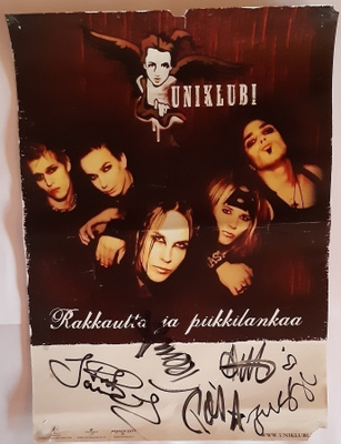 Uniklubin juliste nimmareilla