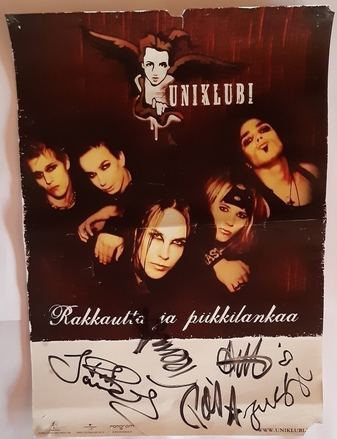 Uniklubin juliste nimmareilla