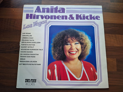 ANITA HIRVONEN & KICKE - LAS VEGAS . LP