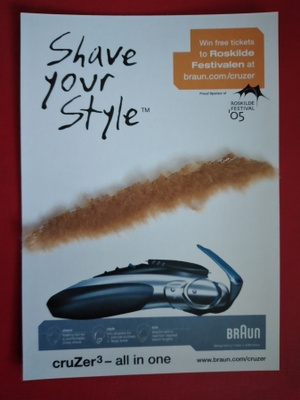 SHAVE YOUR STYLE - ROSKILDE FESTIVAL 2005 (K26-S8)