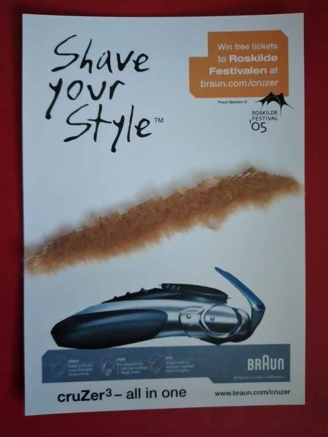 SHAVE YOUR STYLE - ROSKILDE FESTIVAL 2005  (K26-S8)