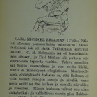 Carl Michael Bellman : Fredmanin epistoloita - Karisto 1957 - pikkukuva 2