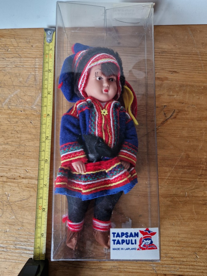 Vintage Lapin nukke poika. Tapsan Tapuli