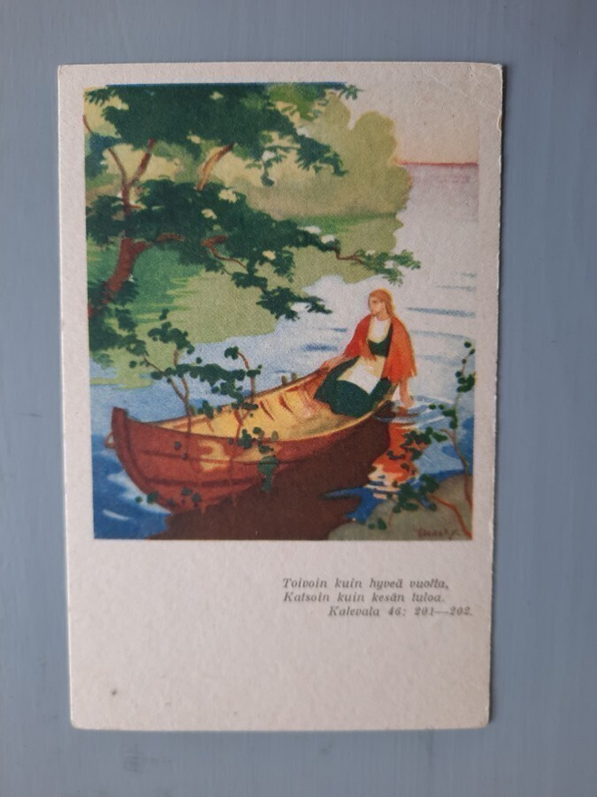 Martta Wendelin Hy 513 r2 VIII *  Kalevala