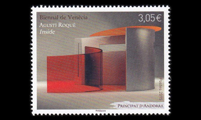 Andorra Fr 791 ** Venetsian taidebiennaali (2015)