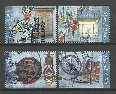 ÅLAND kansantaidetta sarja 1999, LaPe 151-154 o