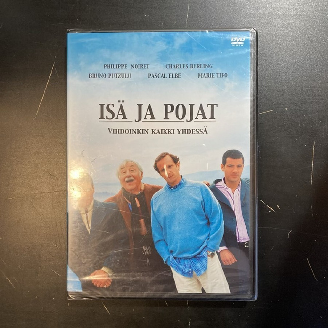 Isä ja pojat DVD (UUSI)