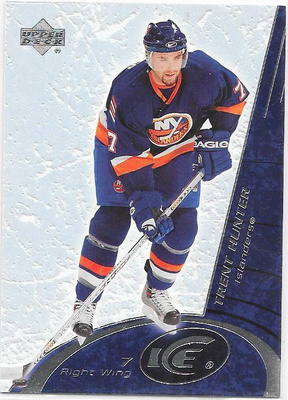 2003-04 Upper Deck Ice #57 Trent Hunter New York Islanders