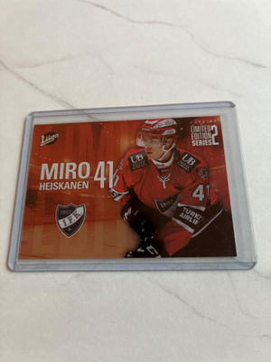 2017-18 cardset limited edition miro heiskanen