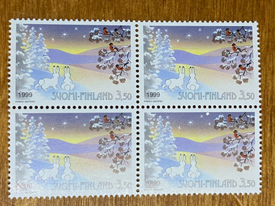 JOULU 3,50MK 1999 NELIÖ**
