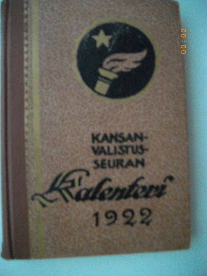 Kansanvalistusseuran kalenteri 1922 (22.5)