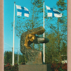 Postikortti: Sananvapauden suojelija -patsas - pikkukuva 1