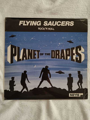 FLYING SAUCERS - PLANET OF THE DRAPES LP