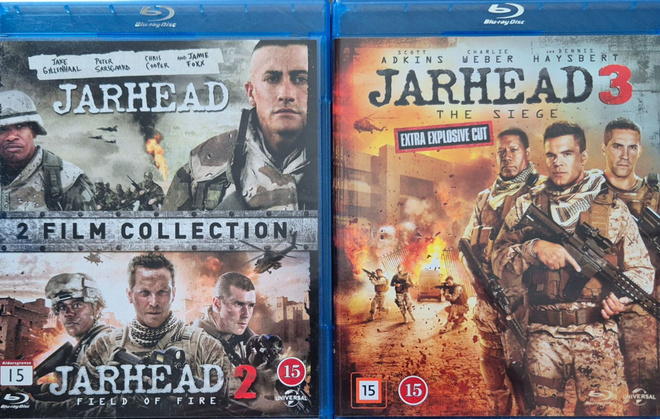 Jarhead 1-3 -Blu-Ray