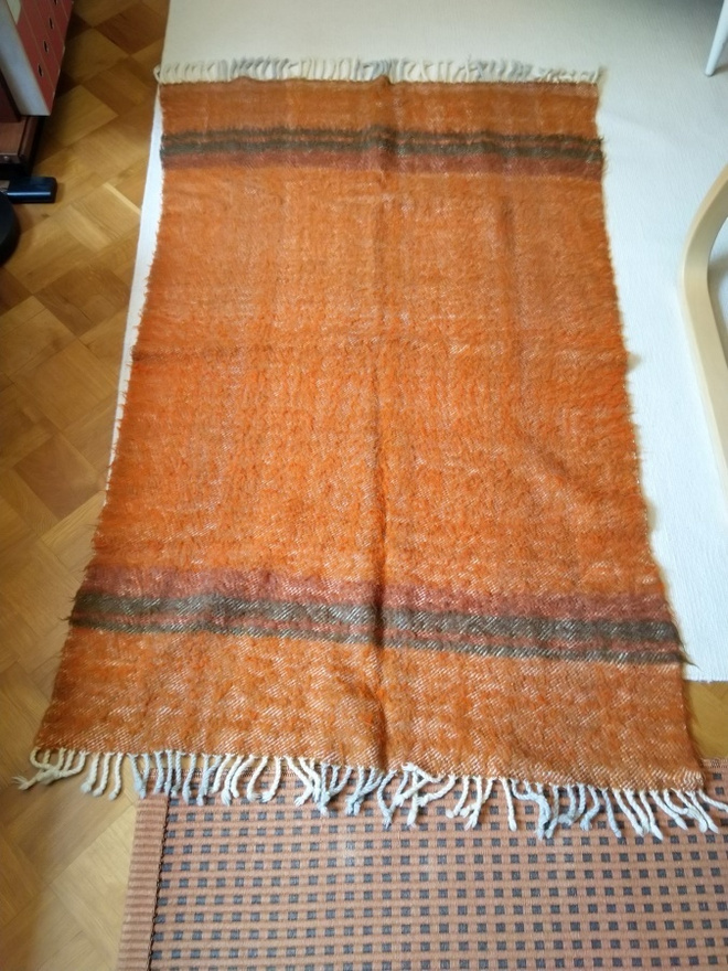 Torkkupeitto  villaa 1970 /1980 -luku
