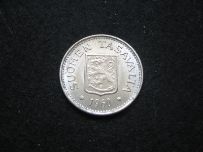 100 markkaa 1960 - hopeaa