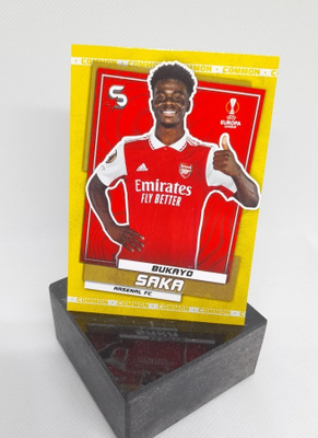 Bukayo Saka, Arsenal : Topps Superstars, variation kortti