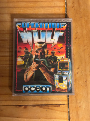 Operation Wolf – ZX Spectrum 48/128K, kasettipeli, retro
