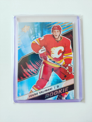 Juuso Välimäki 18-19 SPx Rookie /349