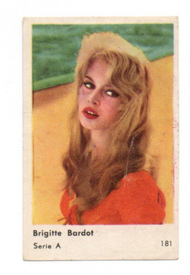 Purkkakuva Hellas Serie A n:o 181 BRIGITTE BARDOT