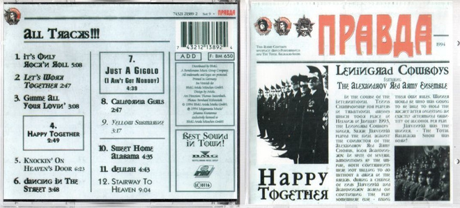Leningrad Cowboys Happy together
