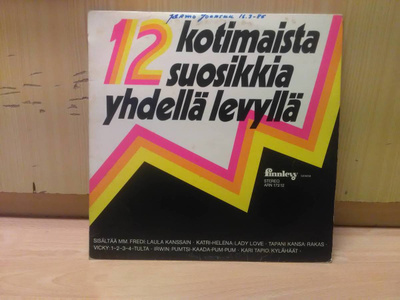 Various – 12 Kotimaista Suosikkia Yhdellä Levyllä