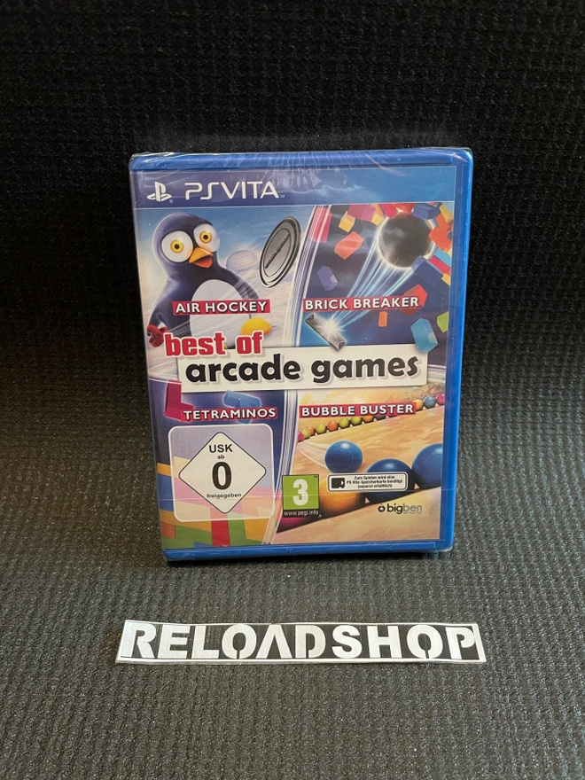 Best of Arcade Games PS Vita - UUSI