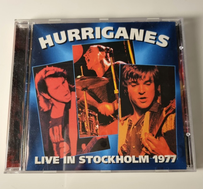 HURRIGANES - Live in Stockholm 1977 (cd)