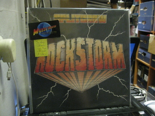 SPLITCROW - ROCKSTORM LP UK-84 PRESS M-/M-