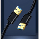 USB 3.0 USB-uros-uroskaapeli / USB3.0 jatkokaapeli 1m #29054 - pikkukuva 2