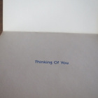 Alan Batt: "Thinking Of You" taittokortti - pikkukuva 2