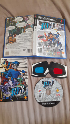 Sly 3 PS2 3D laseilla