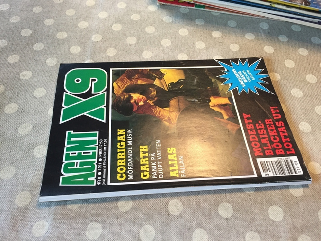 AGENT X9 8/1991 HYVÄ