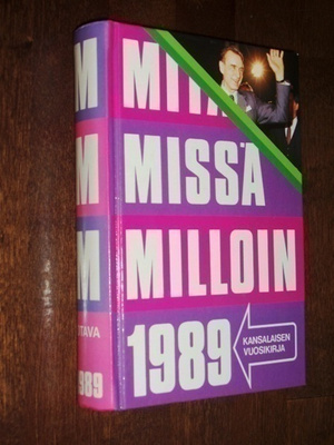 Kirja - Mitä Missä Milloin 1989