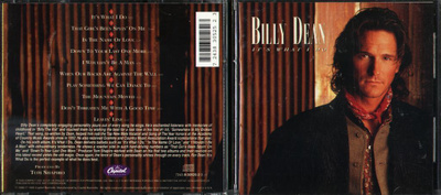 BILLY DEAN . CD-LEVY . IT´S WHAT I DO